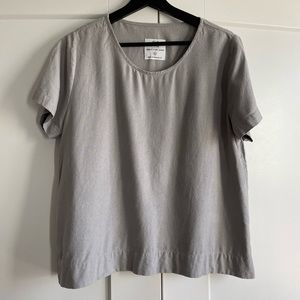 EUC Jamie + the Jones staple basic top in Mist
